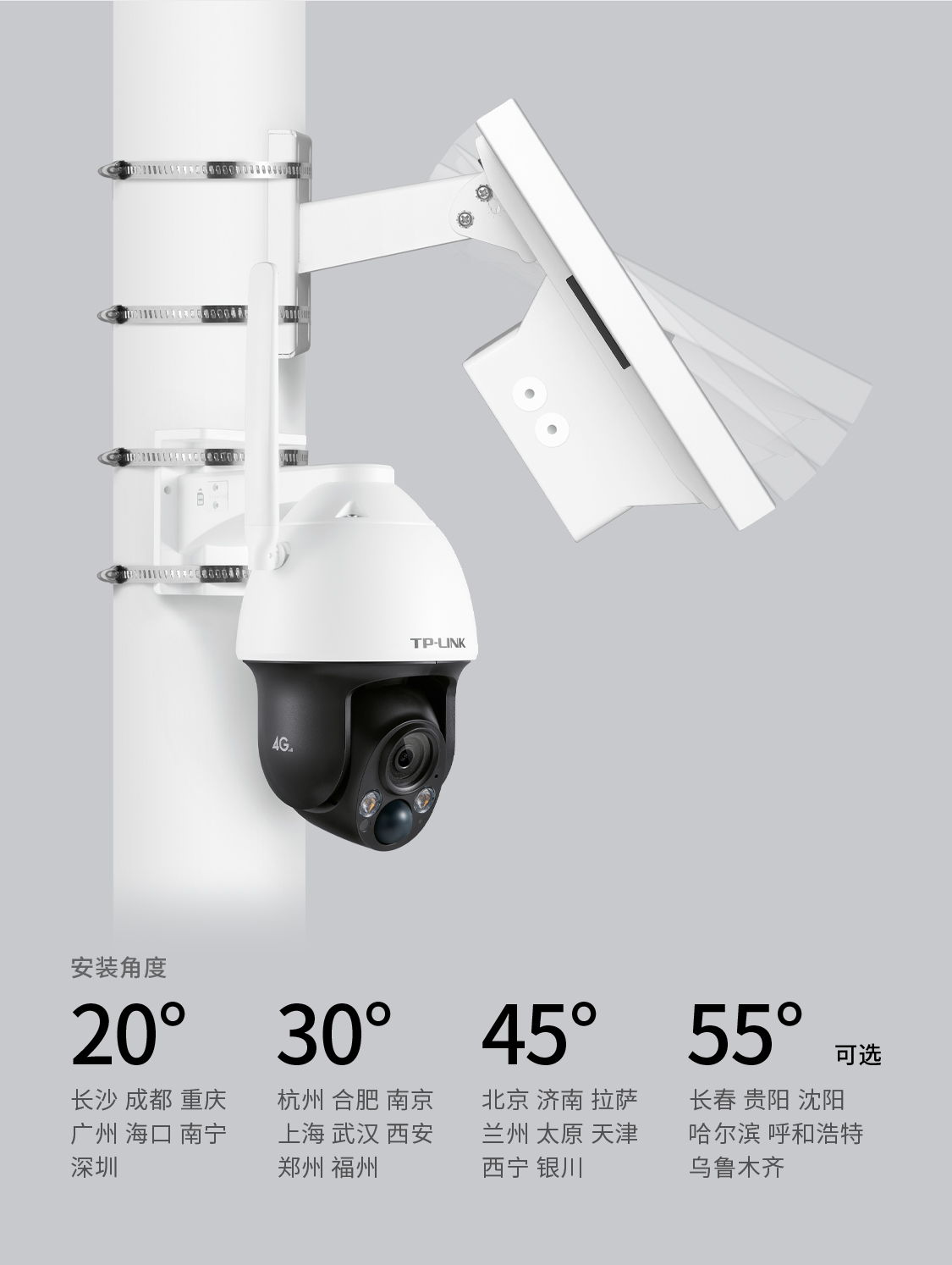 TL-IPC633L-A4G太阳能套装